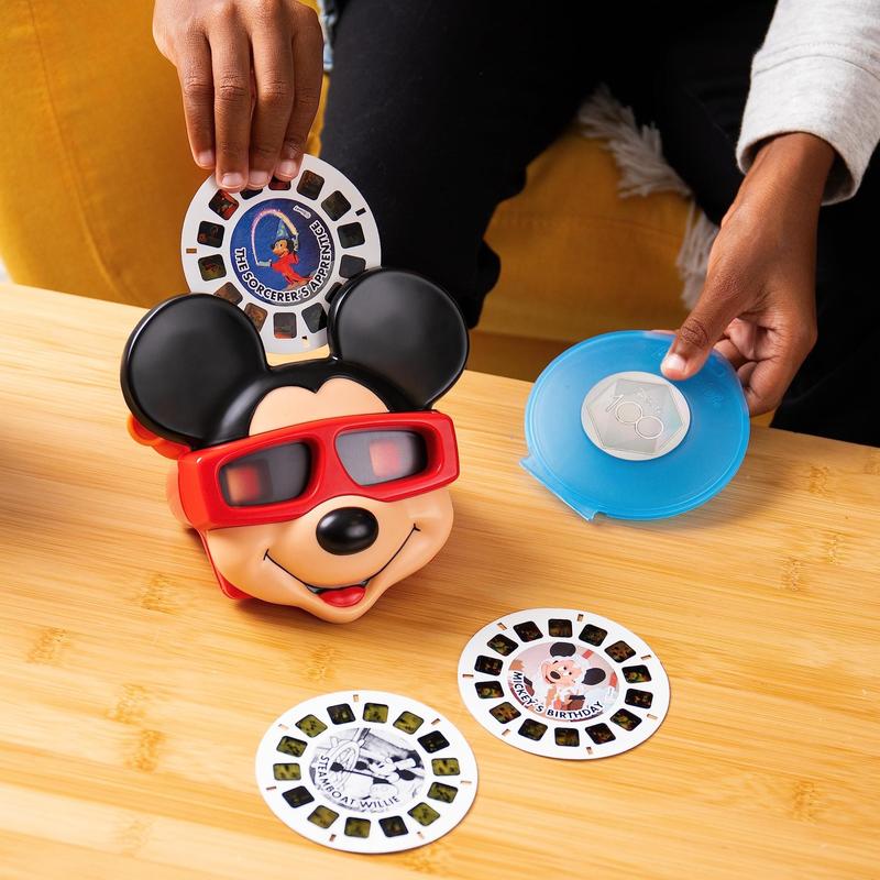 view master mickey ビューマスター Veja o conjunto Master Mickey Mouse Deluxe, edição Disney 100